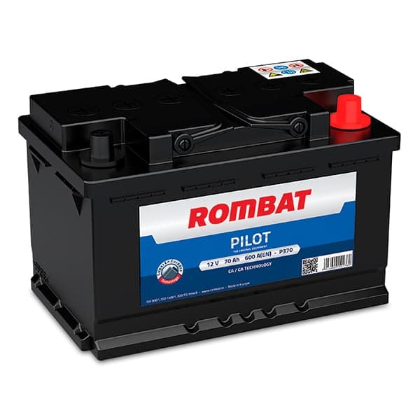 Rombat - Batterie voiture Rombat Pilot P370 12V 70Ah 600A