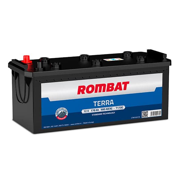 Rombat - Batterie camion Rombat Terra T170G 12V 180Ah 900A