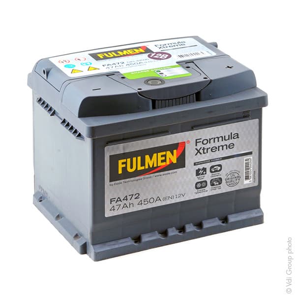 Fulmen - Batterie voiture Fulmen Formula Xtreme FA472 12V 47Ah 450A