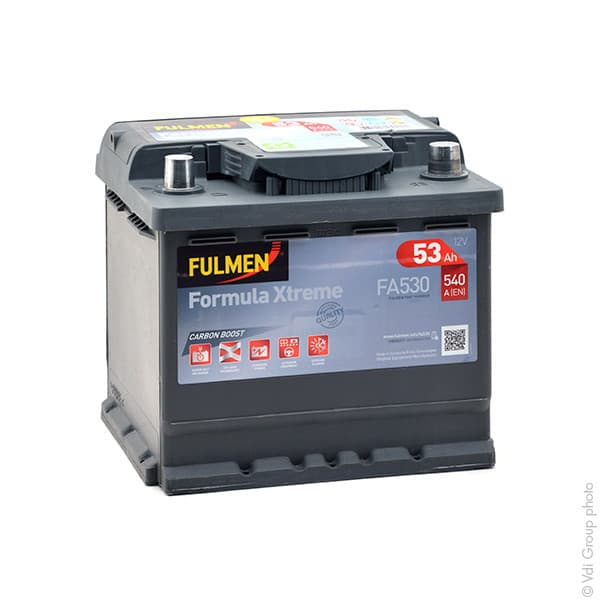 Fulmen - Batterie voiture FULMEN Formula Xtreme FA530 12V 53Ah 540A