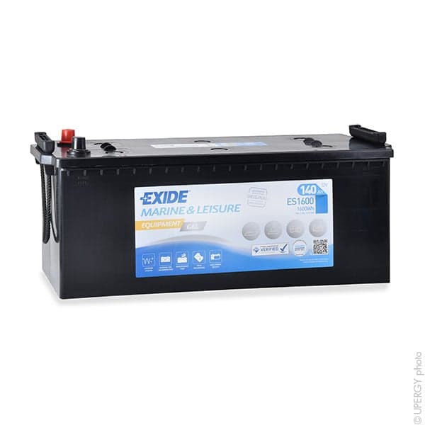 Exide - Batterie plomb etanche gel EXIDE Equipment GEL ES1600 (1600Wh) 12V 140Ah Auto