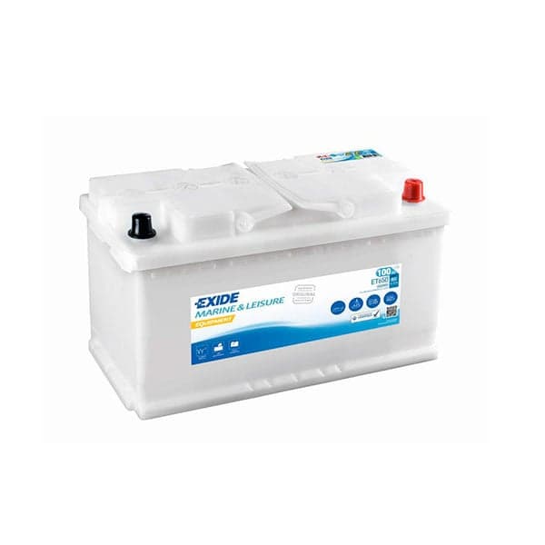 Exide - Batterie bateau EXIDE Equipment ET650 (650Wh) 12V 100Ah Auto