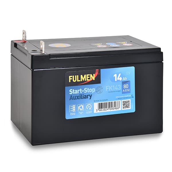 Fulmen - Batterie voiture FULMEN Start-Stop Auxiliary FK143 12V 14Ah 80A