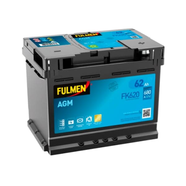 Fulmen - Batterie voiture FULMEN Start-Stop AGM FK620 12V 62Ah 680A