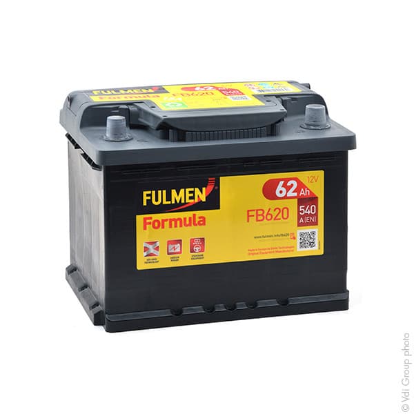 Fulmen - Batterie voiture FULMEN Formula FB620 12V 62Ah 540A
