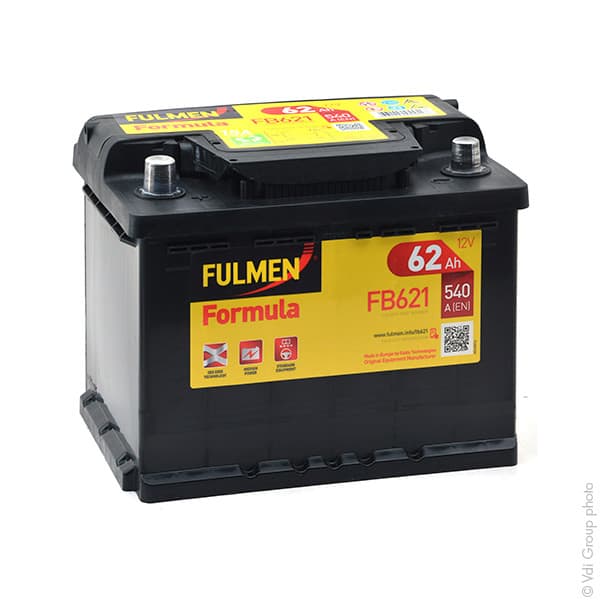 Fulmen - Batterie voiture FULMEN Formula FB621 12V 62Ah 540A