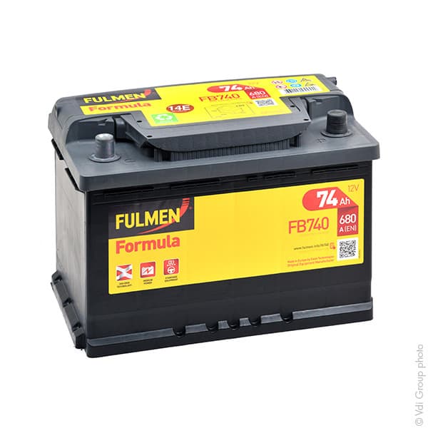 Fulmen - Batterie voiture FULMEN Formula FB740 12V 74Ah 680A