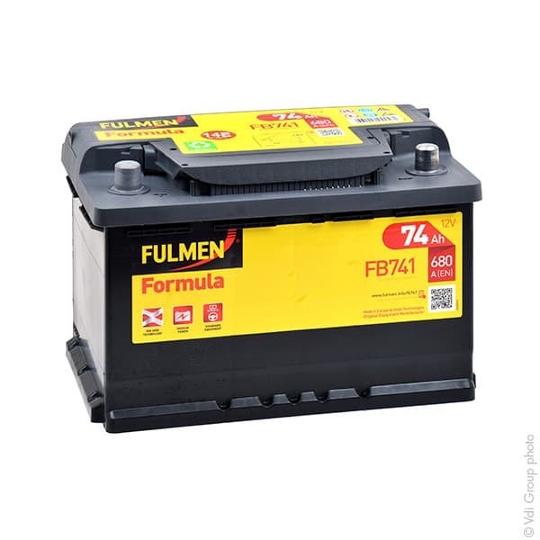Fulmen - Batterie voiture FULMEN Formula FB741 12V 74Ah 680A