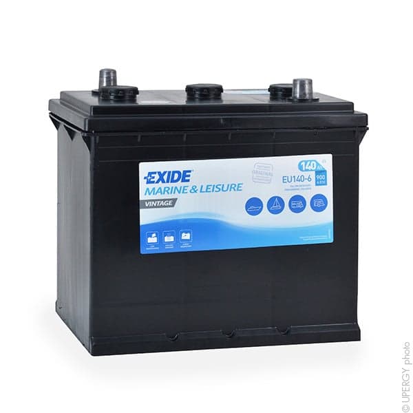 Exide - Batterie bateau EXIDE Vintage EU140-6 6V 140Ah