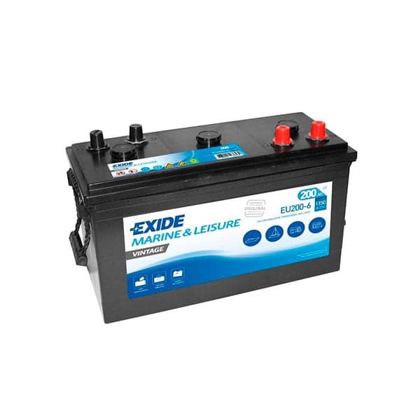 Exide - Batterie bateau EXIDE Vintage EU200-6 6V 200Ah
