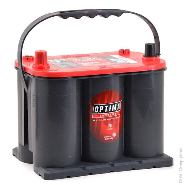 Optima - Batterie démarrage haute performance Optima RedTop RT S 3.7 12V 44Ah