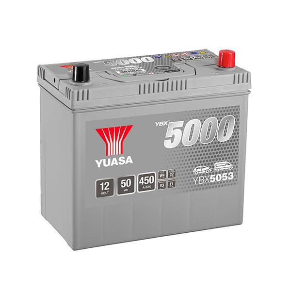 Yuasa - Batterie voiture Yuasa YBX5053 12V 50Ah 450A
