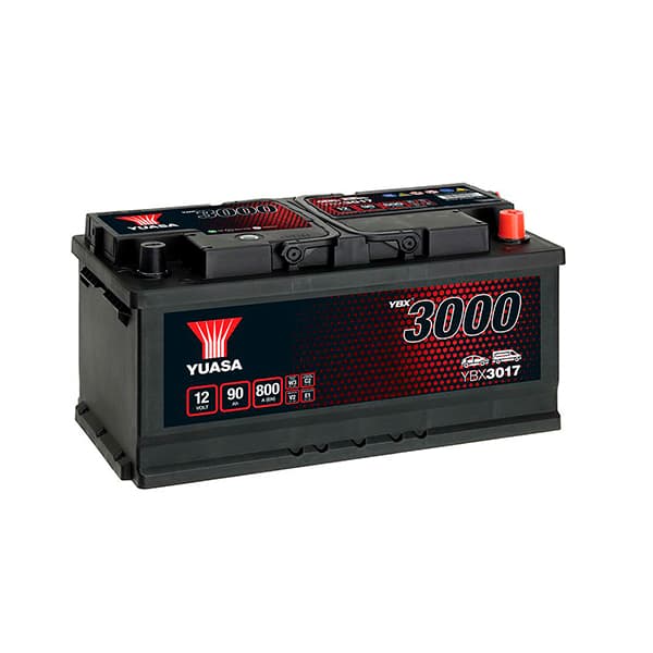 Yuasa - Batterie voiture Yuasa YBX3017 12V 90Ah 800A