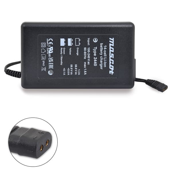 Mascot - Chargeur lithium-ion Mascot 2440LI 14S 58.8V / 1.3A