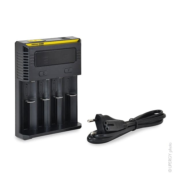 Nitecore - Chargeur Li-ion/IMR/LIFePO4/NiMH/NiCd NITECORE New i4 pour 4 accus 10340 à 26650