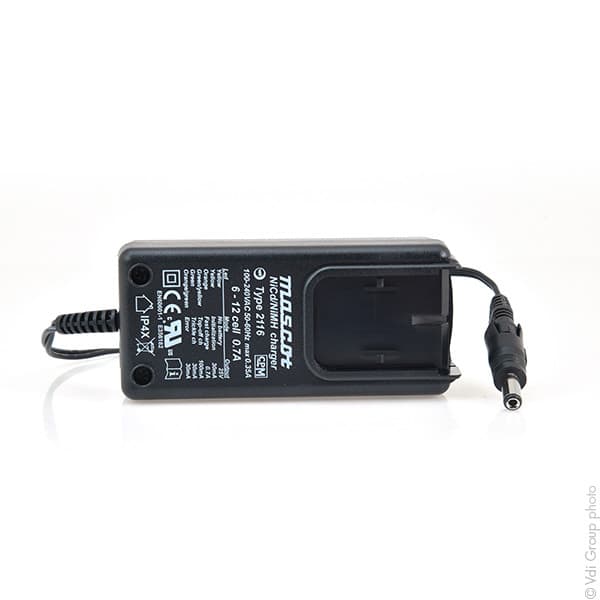 Mascot - Chargeur NiCd/NiMH 6 à 12 cellules/0.7A 110-230V Mascot 2116