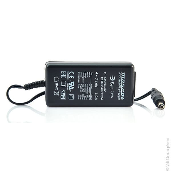 Mascot - Chargeur NiCd/NiMH 4 à 8 cellules/1A 110-230V Mascot 2115