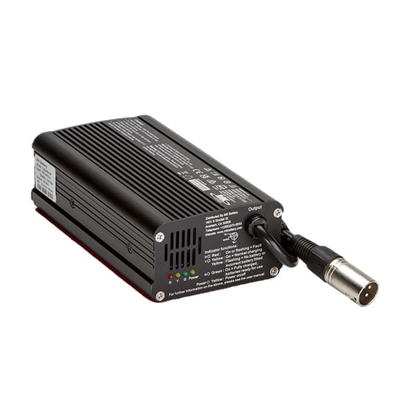 MK Powered - Chargeur plomb MK LS24/5 24V/5A 110-230V (Intelligent), - Connecteur XLR standard