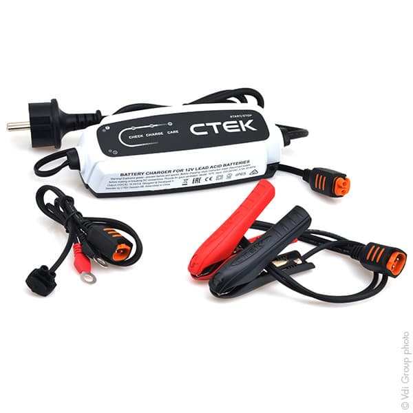 CTEK - Chargeur plomb CTEK CT5 START/STOP 12V/3.8A 230V (Intelligent)
