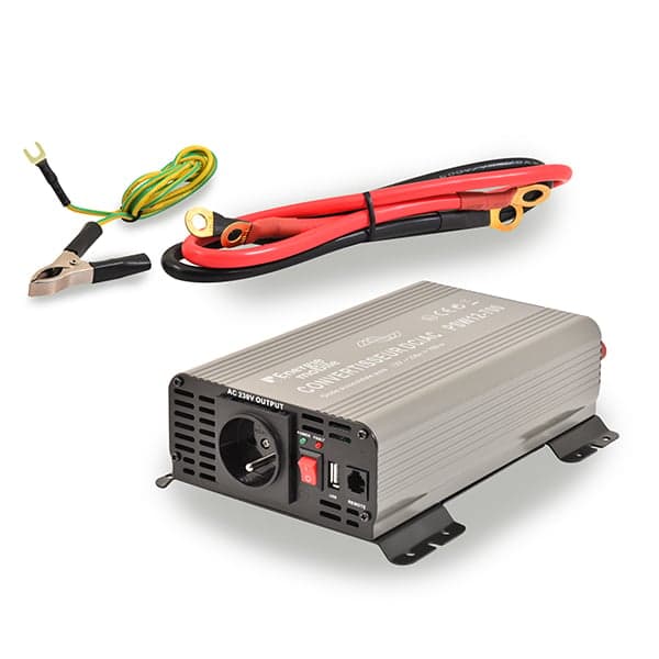 EM - Convertisseur DC/AC 12/230V 700W pur-sinus PSW - Sortie cosses oeillets