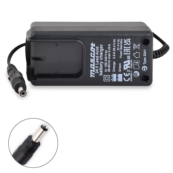 Mascot - Chargeur plomb Mascot 2241 24V/0.5A 110-230V (Intelligent)