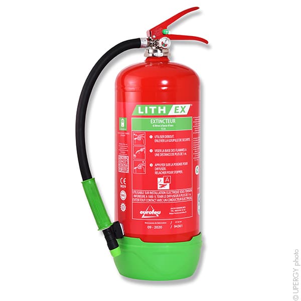 Eurofeu - Extincteur Lithium 6L FLE6