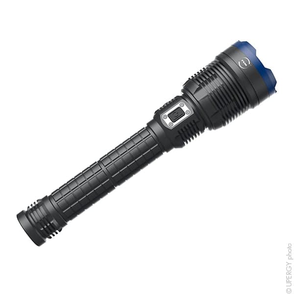 NX - Lampe torche aluminium NX TRACKER PRO LED COB 8000 lumens rechargeable
