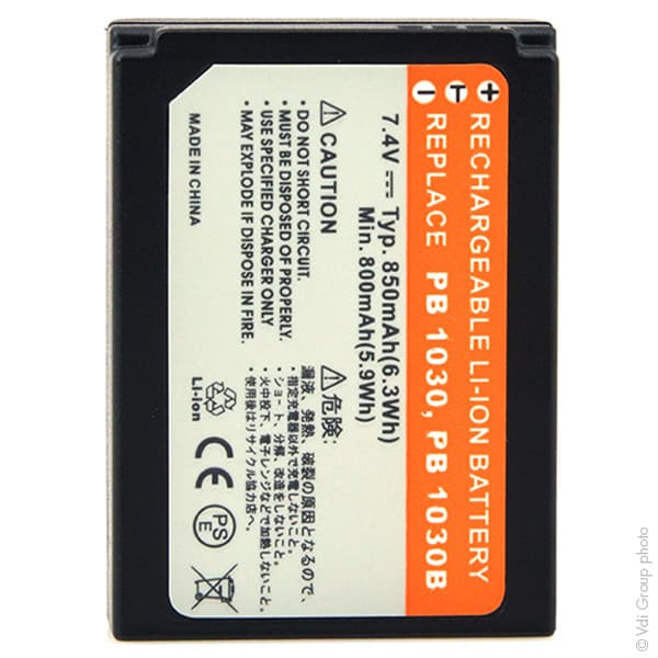 NX - Batterie  photo - caméra 7.4V 850mAh