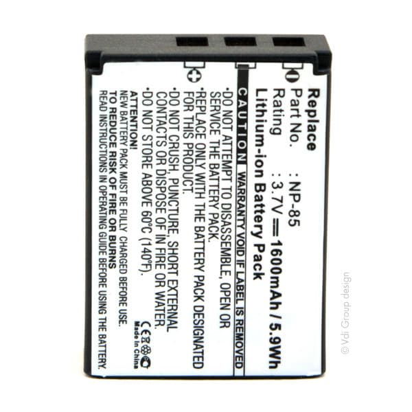 NX - Batterie  photo - caméra 3.7V 1600mAh