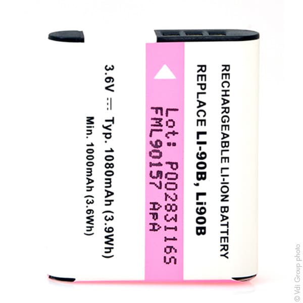 NX - Batterie  photo - caméra 3.6V 950mAh