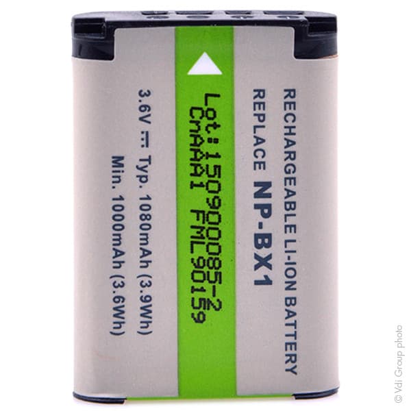NX - Batterie  photo - caméra 3.7V 1080mAh