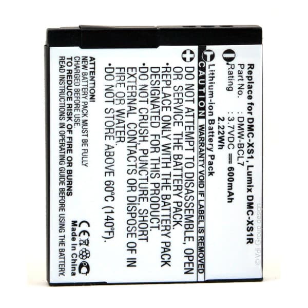 NX - Batterie  photo - caméra 3.6V 600mAh