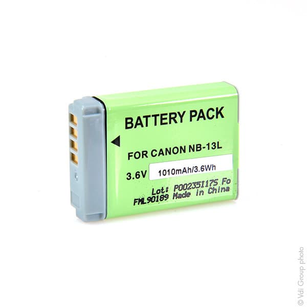 NX - Batterie  photo - caméra NB-13L 3.6V 1010mAh