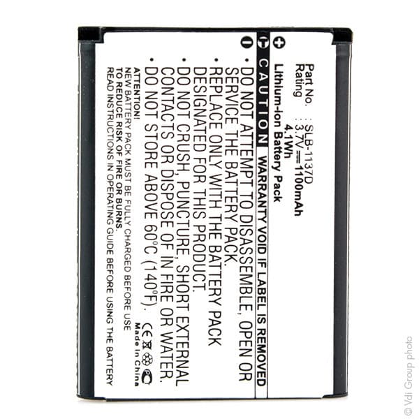 NX - Batterie  photo - caméra 3.7V 1100mAh