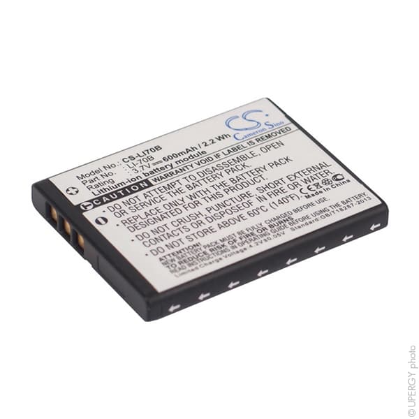 NX - Batterie  photo - caméra 3.7V 600mAh
