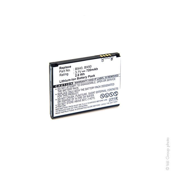 NX - Batterie téléphone, smartphone, GSM pour Motorola 3.7V 720mAh