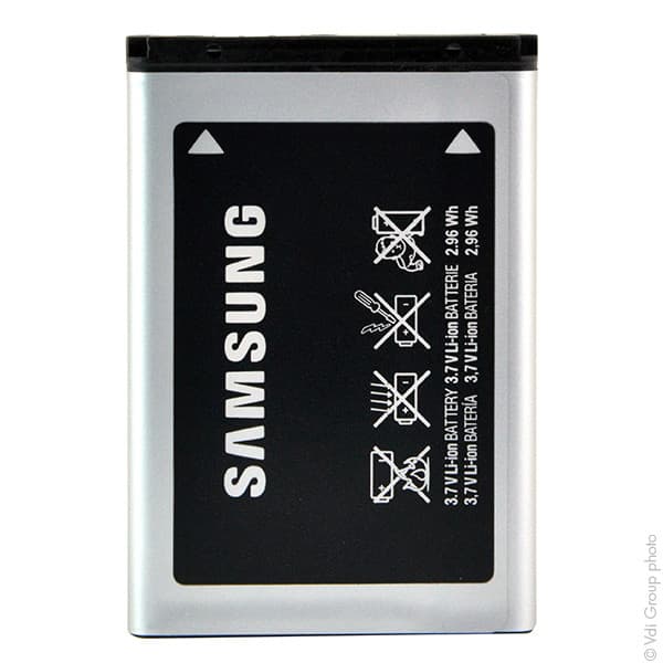 Samsung - Batterie téléphone, smartphone, GSM pour Samsung 3.7V 800mAh
