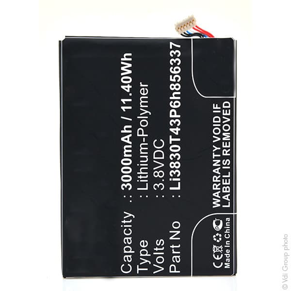 NX - Batterie téléphone, smartphone, GSM pour BlackBerry 3.8V 3000mAh