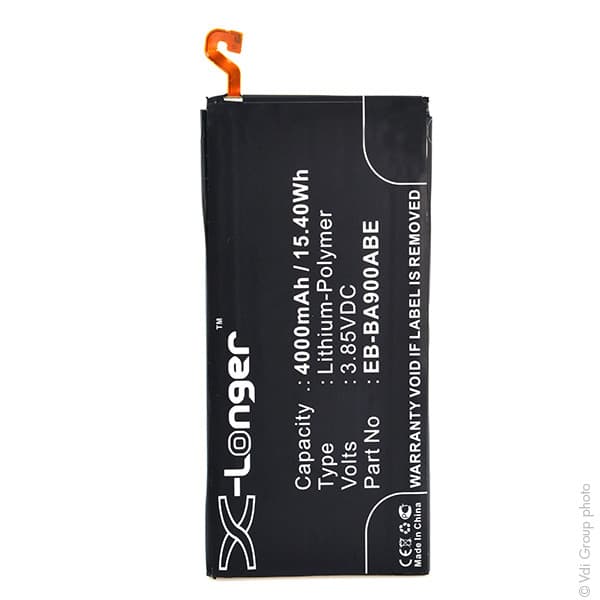 NX - Batterie téléphone, smartphone, GSM pour Samsung 3.85V 4000mAh