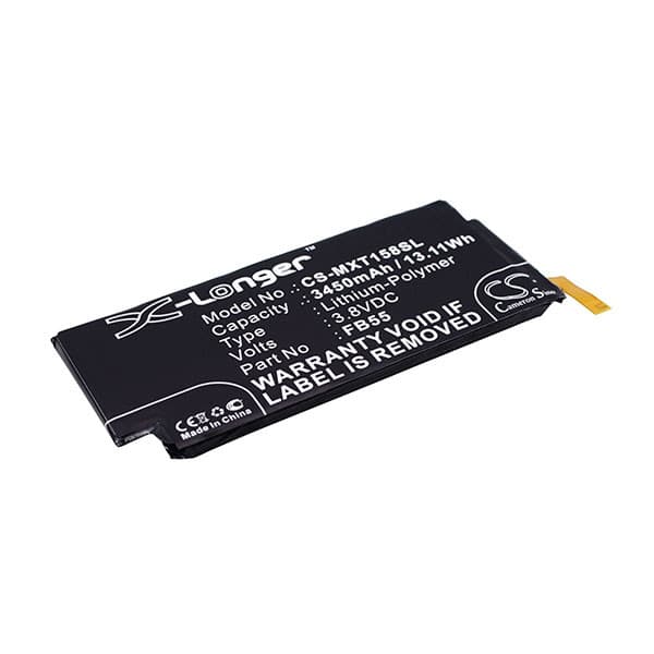 NX - Batterie téléphone, smartphone, GSM pour Motorola 3.8V 3450mAh
