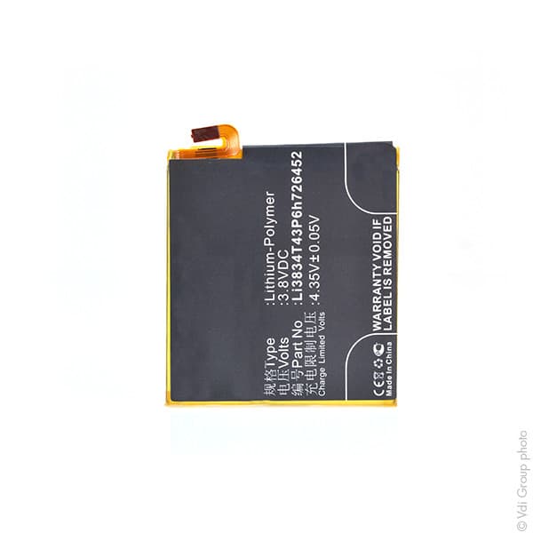 NX - Batterie téléphone, smartphone, GSM pour ZTE 3.8V 3400mAh