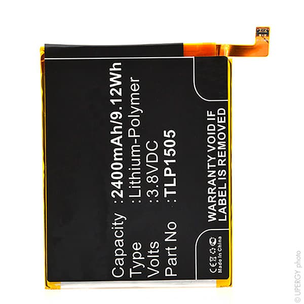NX - Batterie téléphone, smartphone, GSM pour Wiko 3.8V 2400mAh