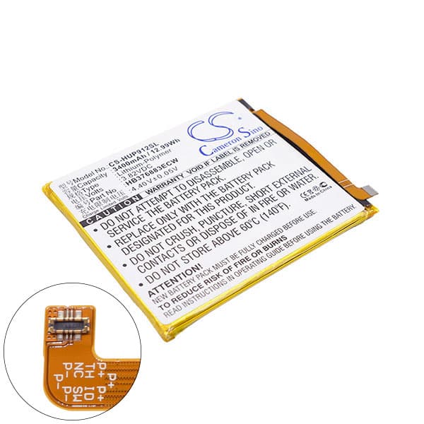 NX - Batterie téléphone, smartphone, GSM pour Huawei 3.82V 3400mAh