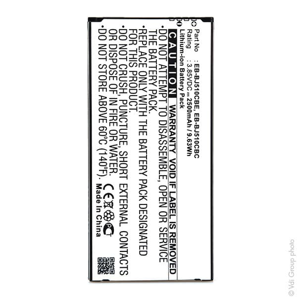 NX - Batterie téléphone, smartphone, GSM pour Samsung 3.85V 2500mAh