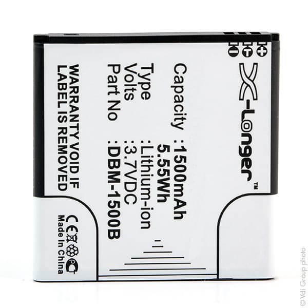 NX - Batterie téléphone, smartphone, GSM pour Doro 3.7V 1500mAh