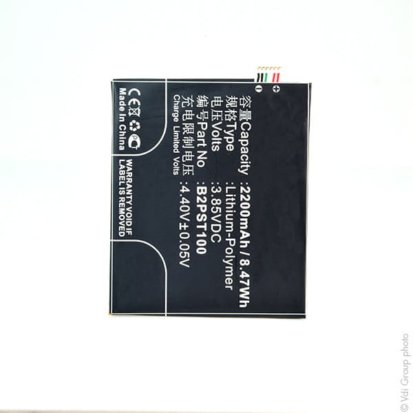 NX - Batterie téléphone, smartphone, GSM pour HTC 3.85V 2200mAh