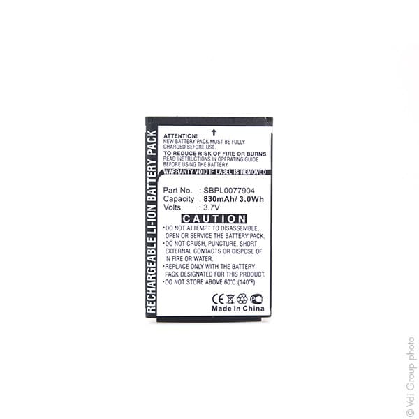 NX - Batterie téléphone, smartphone, GSM pour LG 3.7V 830mAh