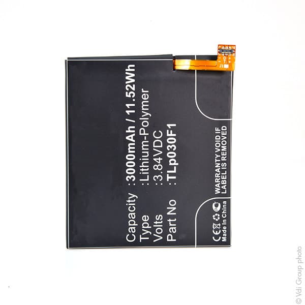 NX - Batterie téléphone, smartphone, GSM pour BlackBerry 3.84V 3000mAh