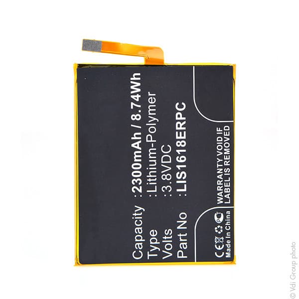 NX - Batterie téléphone, smartphone, GSM pour Sony 3.8V 2300mAh