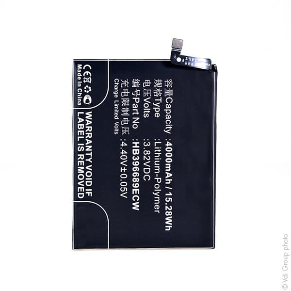 NX - Batterie téléphone, smartphone, GSM pour Huawei 3.82V 4000mAh